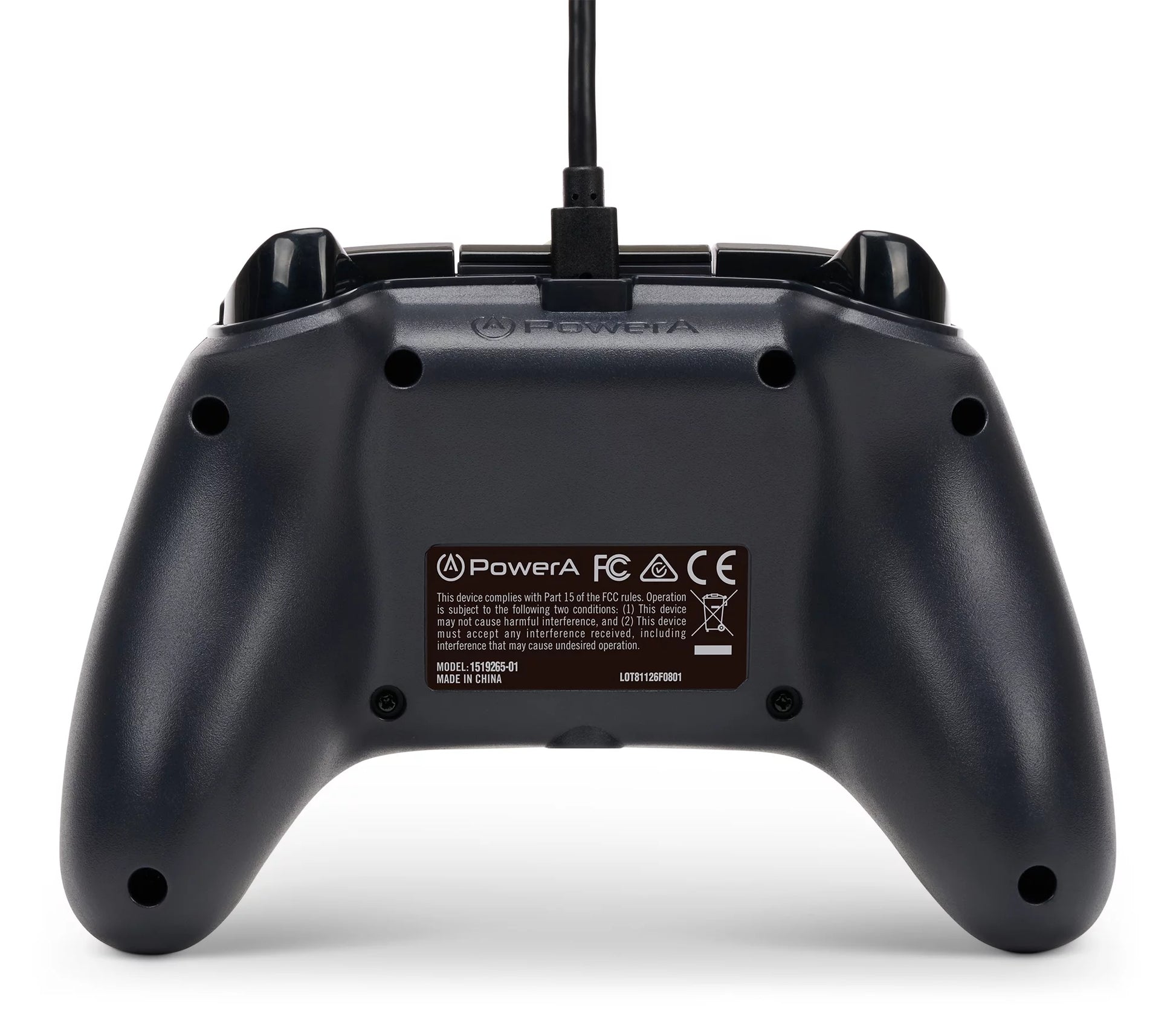 Zwarte bedrade Xbox Series X|S controller van Veltrixgames met ergonomisch ontwerp en uitgebreide knoppen.