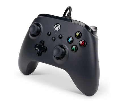 Wired Xbox Series X|S controller van Veltrixgames in zwart, met bedrade kabel en ergonomisch ontwerp voor gaming.