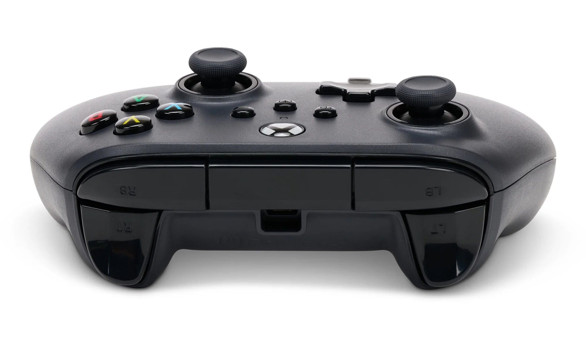Zwarte bedrade Xbox Series X|S controller van Veltrixgames met stevige knoppen en joysticks voor gaming.