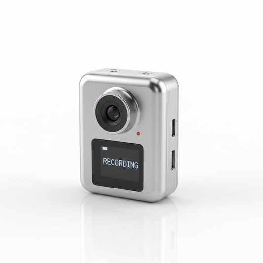 Mini SLR 1080P pocket camera van Veltrixgames met display en compacte behuizing voor foto- en video-opnames